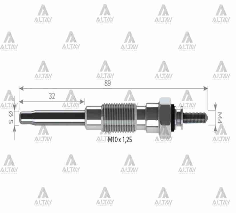 KIZDIRMA BUJİSİ (ISITMA) HILUX PICKUP / HIACE 11V.