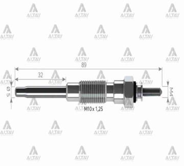 KIZDIRMA BUJİSİ (ISITMA) HILUX PICKUP / HIACE 11V.
