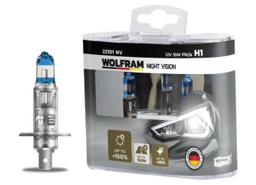 AMPUL 12V H1 55 P14.5s NIGHT VISION +150% FAZLA + 20% BEYAZ IŞIK