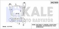 TURBO RADYATORU POLO CORDOBA FABIA 1,4TDI / 1,9TDI 02>