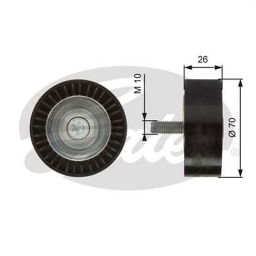 ALTERNATÖR GERGİ RULMANI ASTRA H-VECTRA C-ZAFIRA-SIGNUM 1.9CDTI-DOBLO-BRAVO II-LINEA 1.6D (KLİMALI)