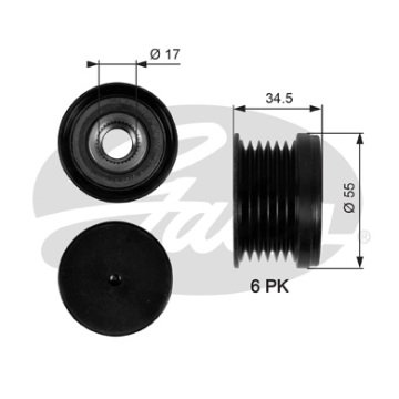 ALTERNATOR KASNAGI (RULMANLI) CADDY III GOLF V VI PLUS JETTA III IV PASSAT POLO A1 A3 1,2 1,4TSI (6K)
