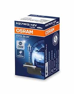 AMPUL 12V H27 27W PGJ13 TEK FLAMANLI L TİP FAR VE SİS (YANDAN) SOKETLİ 4200K BEYAZ IŞIK INTENSE