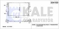 SU RADYATÖRÜ VW TRANSPORTER V-MULTIVAN V 1.9TDI 2.0 (03-09) (MT) (AC NAC) (BRAZING) (710x470x26)