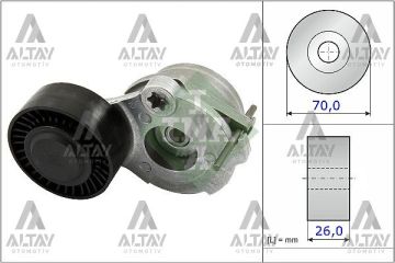 VANTİLATÖR GERGİSİ TOUAREG / A4 / A6 / Q5 10-14 CDTA-CDUC-CJGA-CLAA-CLAB 3.0 TDİ KOMPLE
