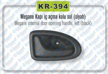 KAPI IC ACMA KOLU SOL SIYAH MEGANE