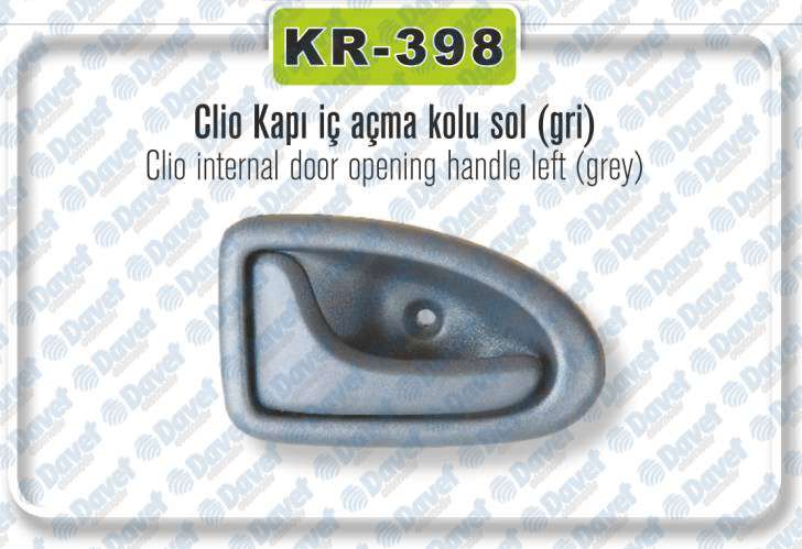 KAPI IC ACMA KOLU SOL GRI CLIO
