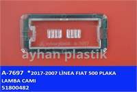 PLAKA LAMBA CAMI - ( FIAT: LINEA 500 2007-2017 )