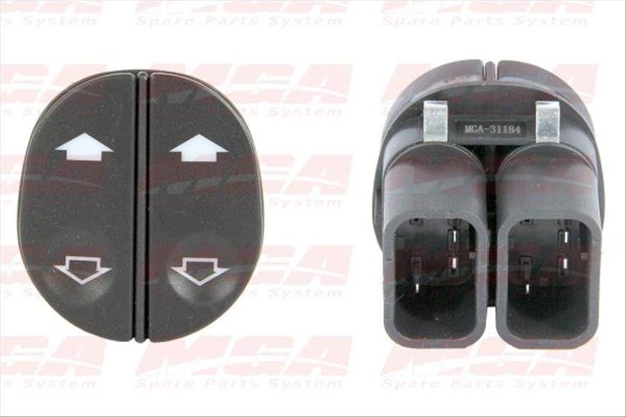 OTOMATİK CAM DÜĞMESİ ÇİFTLİ SOL ( FORD : FİESTA CONNECT 02- )