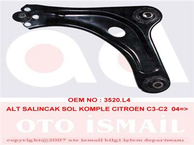 ALT SALINCAK SOL KOMPLE CITROEN C3 02=>