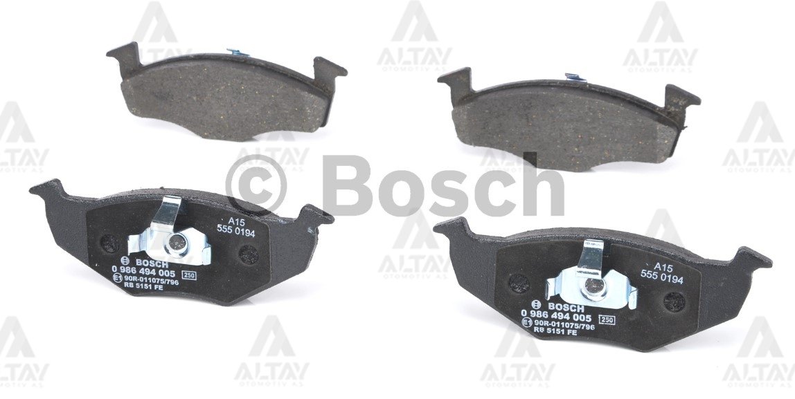 FREN BALATA POLO HB  95-02 İNCE TİP ÖN