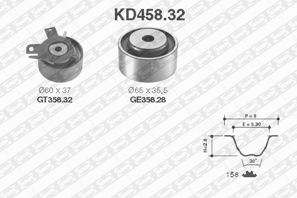 TRIGER SETI (FIAT: ALBEA 1.6 01-09/ STILO 1.6 01-08/ PALIO 1.6 16V 96-02/ BRAVA 1.6 16V 95-01)