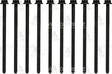 CİVATA SİLİNDİR KAPAK SAPLAMA POLO / JETTA / LEON 10=> CBZA-CBZB-CBZC 1.2 TSİ (TK 10 AD) 168 mm
