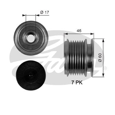 ALTERNATOR KASNAGI W203 02>07 CL203 02>08 C209 02>09 R171 04>11 VIANO W639 10> SPRINTER 08>