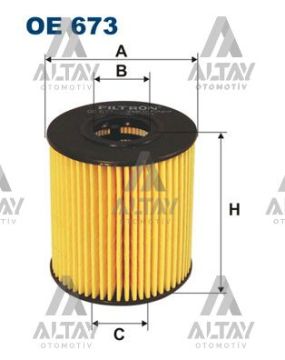 YAĞ FİLTRESİ 207 / 206 / 307 / BOXER III / NEMO / BİPPER / TRANSİT V347 / FIORINO 99=> 1.4 16V-1.6 16V-2.2 TDCİ