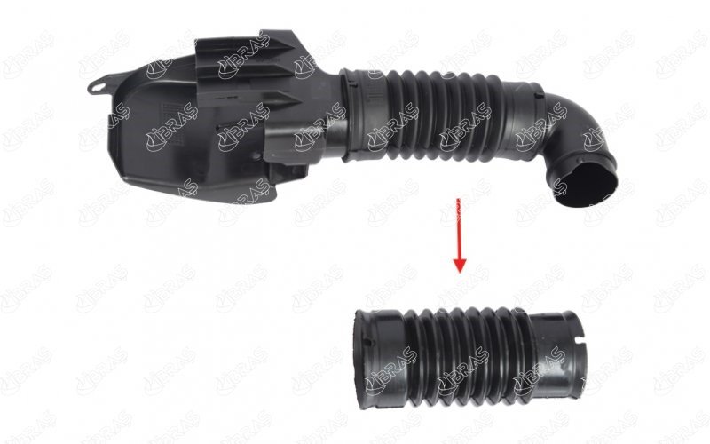 HAVA FİLTRE HORTUMU PLASTİK BORU HARİÇ FORD FIESTA V 1.2-1.3-1.4-1.6