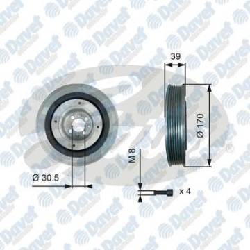 KRANK KASNAGI BRAVA BRAVO DOBLO IDEA MAREA PALIO STILO PUNTO ASTRA H VECTRA C 1.9D/TD/JTD K133  4