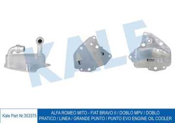 YAG SOGUTUCU ALFA MITO BRAVO II DOBLO LINEA GRANDE PUNTO PUNTO EVO