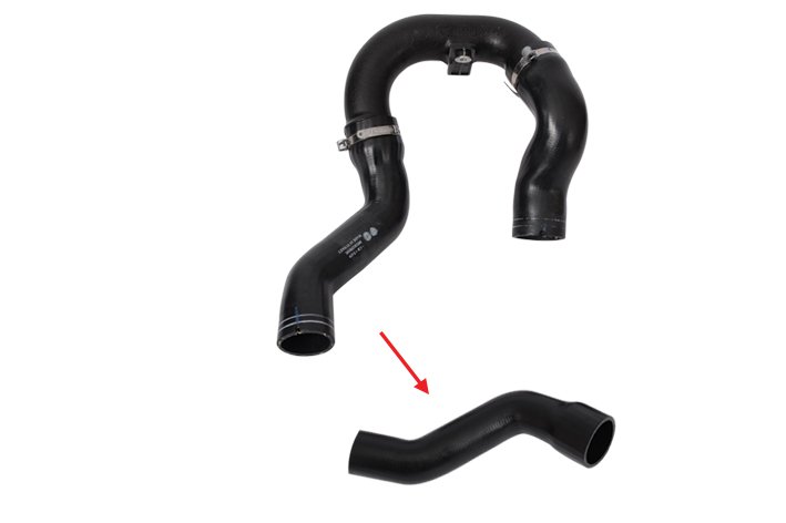 TURBO HORTUMU BÜYÜK (PLASTİK PARÇA HARİÇ) NEW DOBLO 1.3 MTJ 09=>