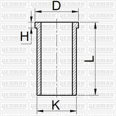 MOTOR GÖMLEĞİ (STD) HYUNDAI 84MM