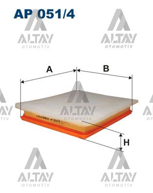 HAVA FİLTRESİ ASTRA H / ASTRA G / ZAFİRA A 99=> Z13DTH-Z17DTH-Y20DTH-Y22DTR SÜNGERLİ