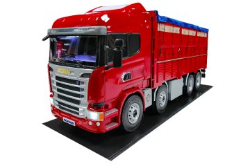 MAKET BOY:98-YÜKSEKLİK:39 CM (1:10 ÖLÇÜ) SCANIA KAMYON (IŞIKLI)
