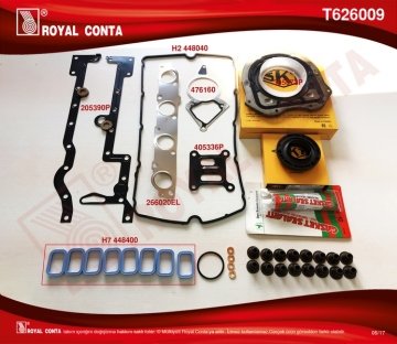 MOTOR TAKIM CONTA (SKT KEÇE+SUBAP LAS+SKC'SİZ) BOXER-JUMPER 2.2 HDİ 100/120 (P22DTE) (Euro4)