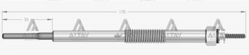 KIZDIRMA BUJİSİ (ISITMA) CANTER 05=> 4M42 / PAJERO 3.2 DI-D 00-06 / 11V