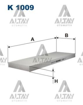 POLEN FİLTRESİ VECTRA B 96-01 KARBONSUZ
