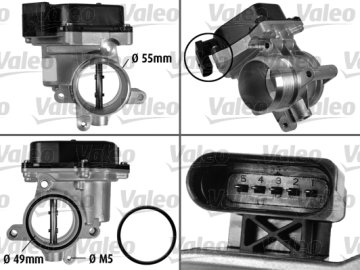 GAZ KELEBEĞİ PASSAT 2.0TDI-A4 1.9TDI-2.0 TDI-A6 2.0TDI-ALTEA-LEON-TOLEDO 1.9TDI