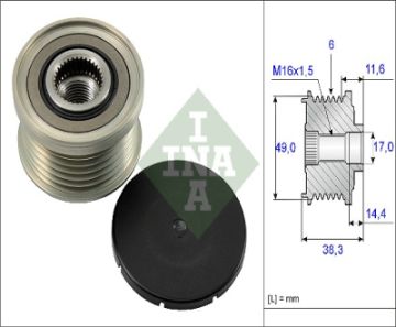 ALTERNATOR KASNAGI ( BMW : 1,3,5 SERIE E81,E87,E36,E46,E90,E91,E60,E61 02- )