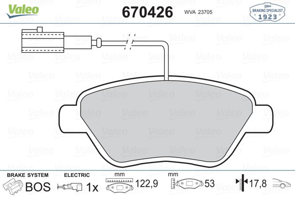DISK FREN BALATA ON FIAT LINEA/STILO/BRAVO/SIENA/PALIO/ALBEA 1.2/1.4/1.6/1.9D MULTIJET 10/01>/DOBLO 1.3D/FIORINO/CITROEN NEMO/PEUGEOT BIPPER
