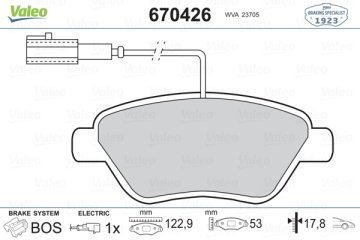 DISK FREN BALATA ON FIAT LINEA/STILO/BRAVO/SIENA/PALIO/ALBEA 1.2/1.4/1.6/1.9D MULTIJET 10/01>/DOBLO 1.3D/FIORINO/CITROEN NEMO/PEUGEOT BIPPER