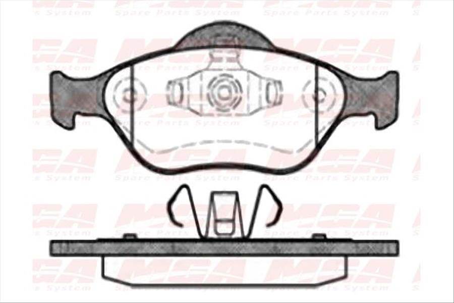 Ön Fren Disk Balata ( Ford : Fiesta 1996-2008 )