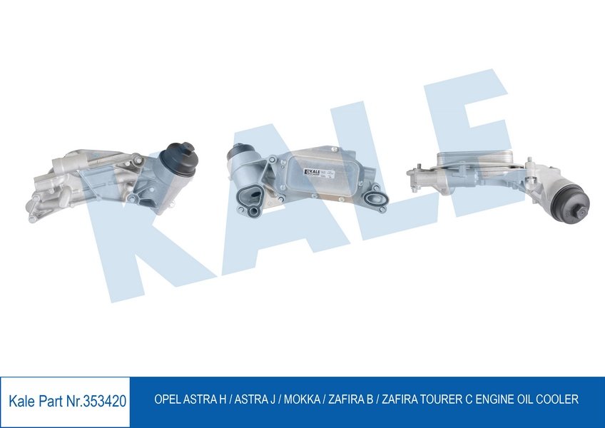 YAG SOGUTUCU KOMPLE ASTRA J ZAFIRA B ZAFIRA CASTRA H MOKKA INSIGNIA A16XER A16LET A18XER