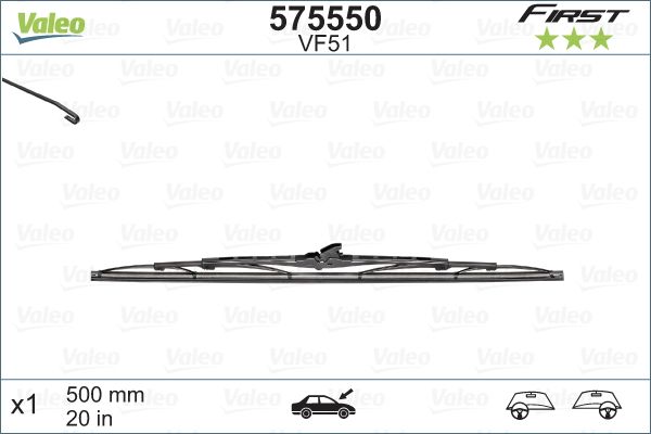 Valeo First VF51 (X1) (500 mm)