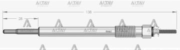 KIZDIRMA BUJİSİ (ISITMA) IX-35 2.0 CRDI / SORENTO II 2.2 CRDI / SPOTAGE 2.0 CRDI 7V