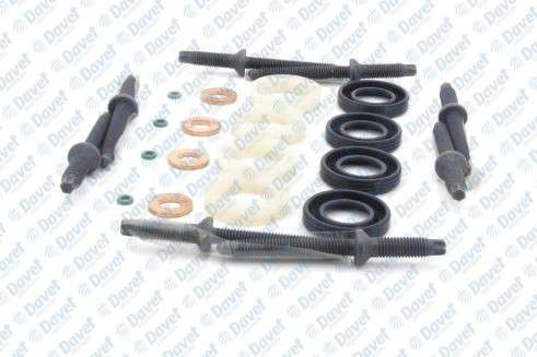 ENJEKTOR KECE PUL ORING TAKIMI - SAPLAMALI - 206-307-PARTNER II-BERLINGO II-C4-C5 II-308-3008-5008 DV6-1.6HDI 16V- FOCUS CMAX 1.6TDCI EURO4 MOTOR