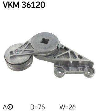 VANTİLATÖR GERGİSİ LAGUNA / SAFRAN 2.0 16V N7Q KOMPLE KÜTÜKLÜ
