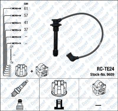 BUJI KABLOSU TK COROLLA 1.6 AE92 87-92 RC-TE24