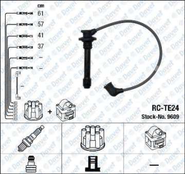 BUJI KABLOSU TK COROLLA 1.6 AE92 87-92 RC-TE24