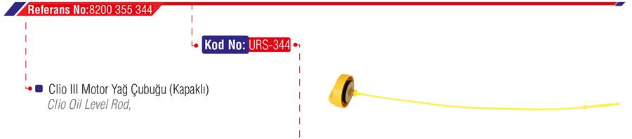 MOTOR YAĞ KAPAĞI+ÇUBUĞU CLIO III