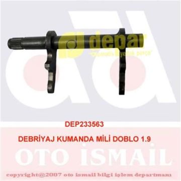 DEBRİYAJ ÇATALI PALIO-ALBEA-DOBLO-FIORINO-LINEA-GRANDE PUNTO-PUNTO EVO-MAREA-BRAVO 1.3DMTJ
