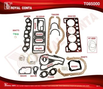 MOTOR TAKIM CONTA (SKT KEÇELİ+SUBP.LAST) R9 BROADWAY-R19 1.4 KARBÜRATÖRLÜ