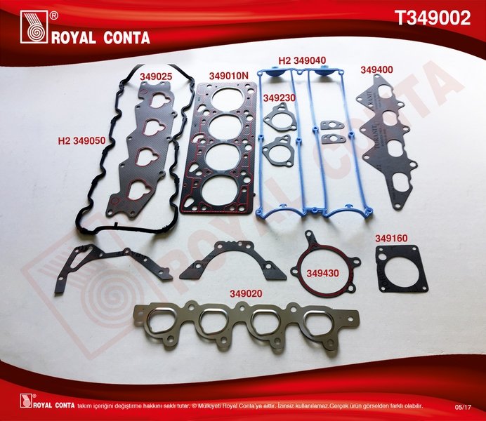 MOTOR TAKIM CONTA ESCORT CLX 1.6 16V