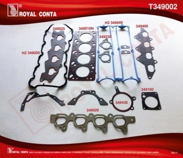 MOTOR TAKIM CONTA ESCORT CLX 1.6 16V