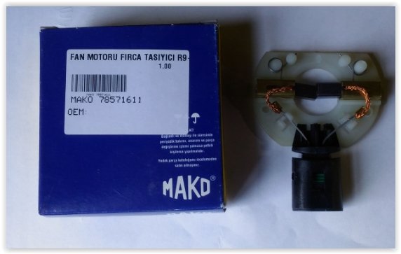 (x)FAN MOTORU FIRÇA TAŞIYICI R9-R19-CLIO-MGN