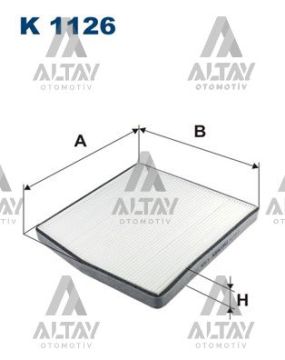 POLEN FİLTRESİ S60 / S70 / S80 / V70 / XC90 01-10 KARBONSUZ