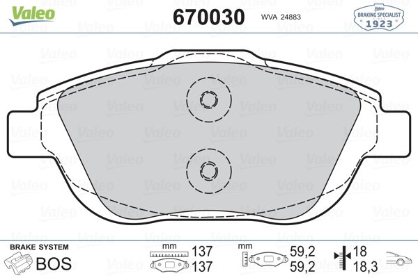 On Fren Balatası C3 Iı 1,1,1,4,1,4 Hdı,1,6 Vtı,1,6 Hdı (11 / 2009 ); Ds3 1,4 Vtı,1,4 Hdı,1,6 Vtı,1,6 T