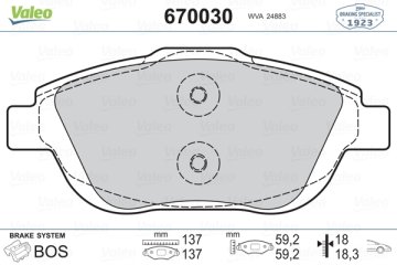 On Fren Balatası C3 Iı 1,1,1,4,1,4 Hdı,1,6 Vtı,1,6 Hdı (11 / 2009 ); Ds3 1,4 Vtı,1,4 Hdı,1,6 Vtı,1,6 T